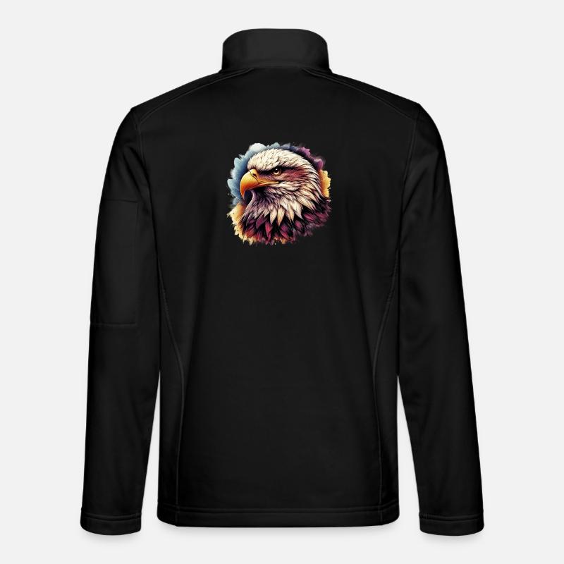 Eagle - Unisex Softshell Jacket - black