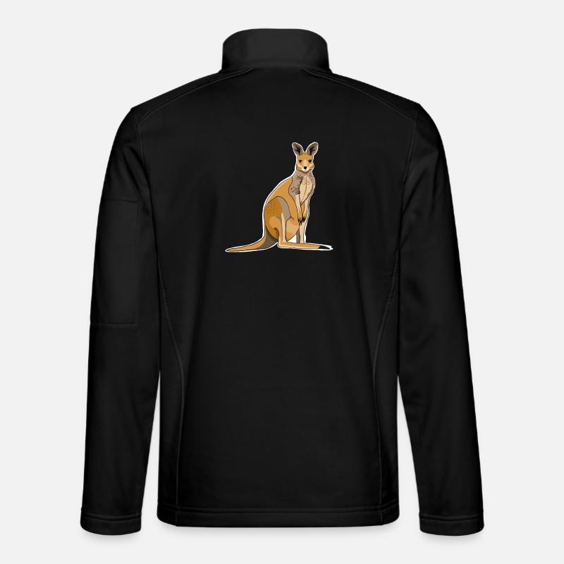 Kangaroo - Unisex Softshell Jacket - black