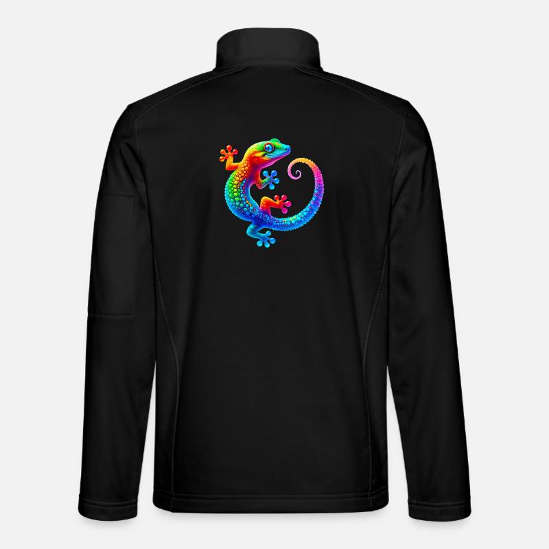 Gecko - Unisex Softshell Jacket - black