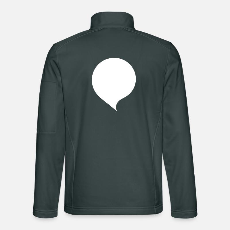 Personalize your own speech bubble comic Unisex Softshell Jacket