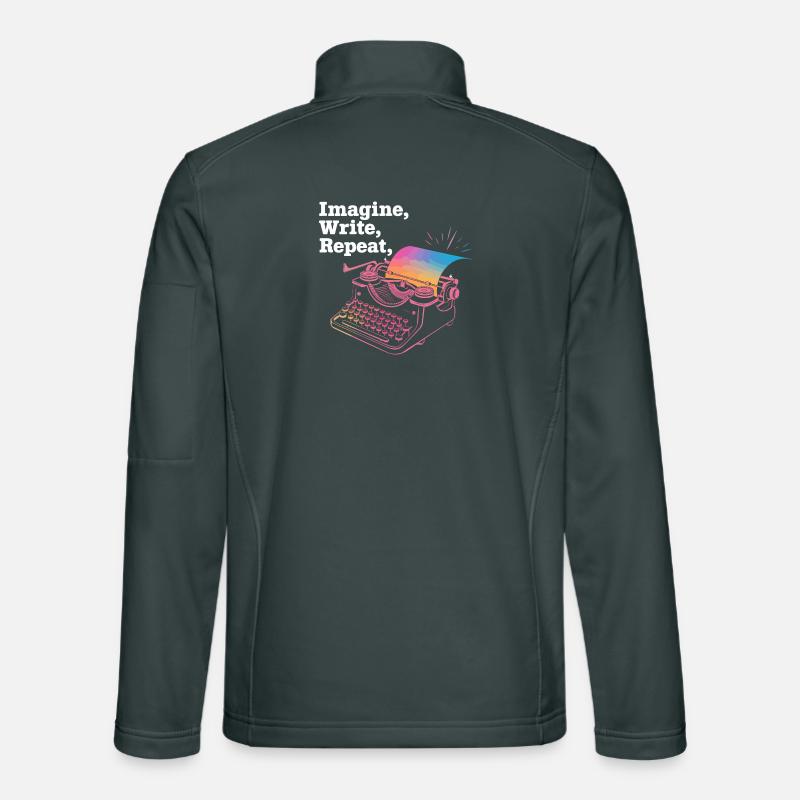 Imaginer, écrire, répéter Veste en tissu softshell Unisexe