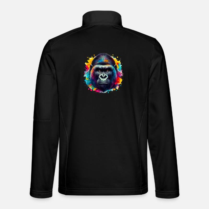 Gorilla - Unisex Softshell Jacket - black