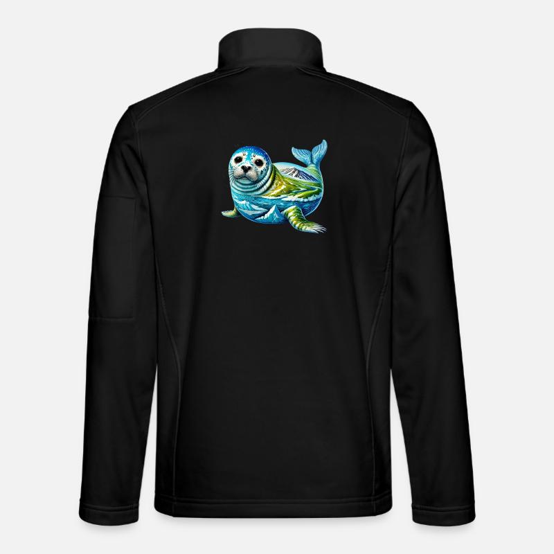 Phoque Veste en tissu softshell Unisexe