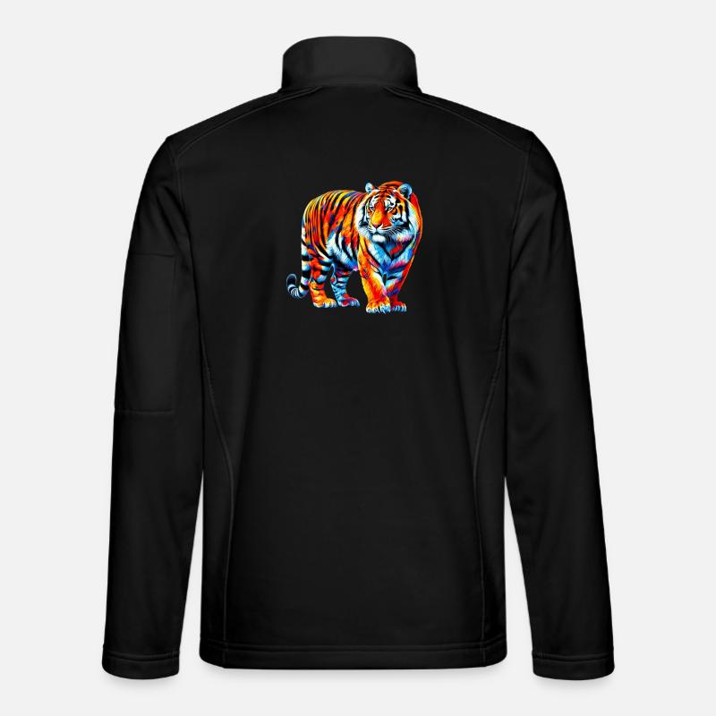 Tiger Unisex Softshelljacke