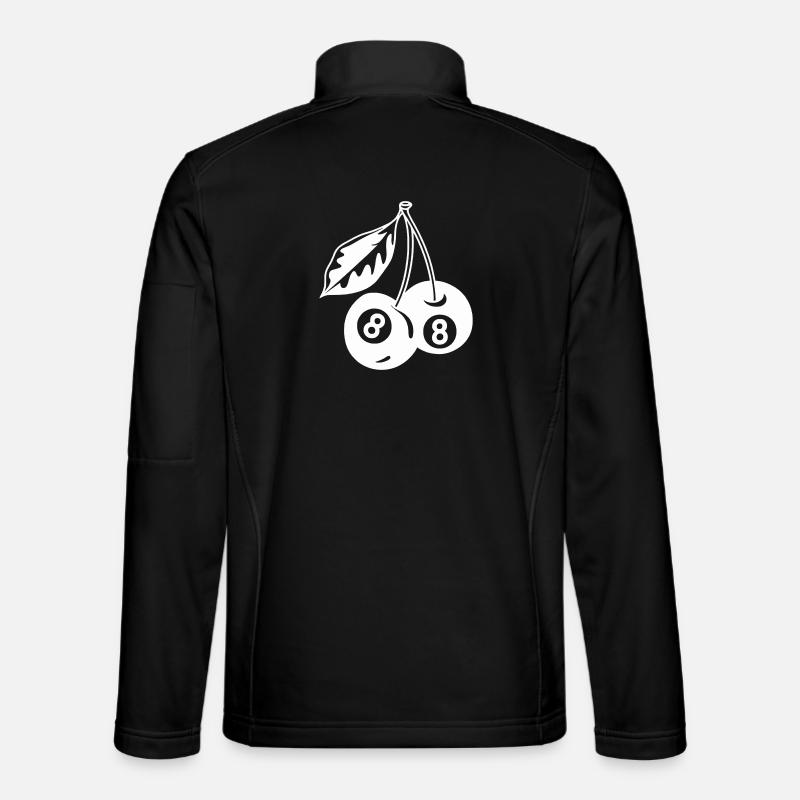 8-Ball Cherries Creative Minimalist Unisex Softshell Jacket