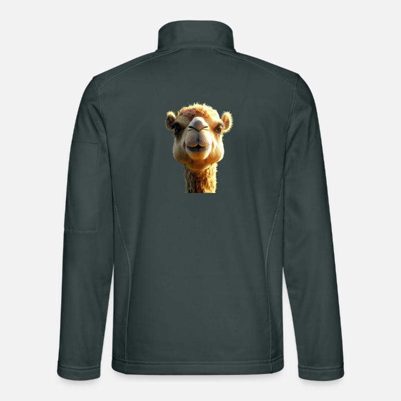 Kamel Dromedar Trampeltier Camel Geschenk Kamele Unisex Softshelljacke