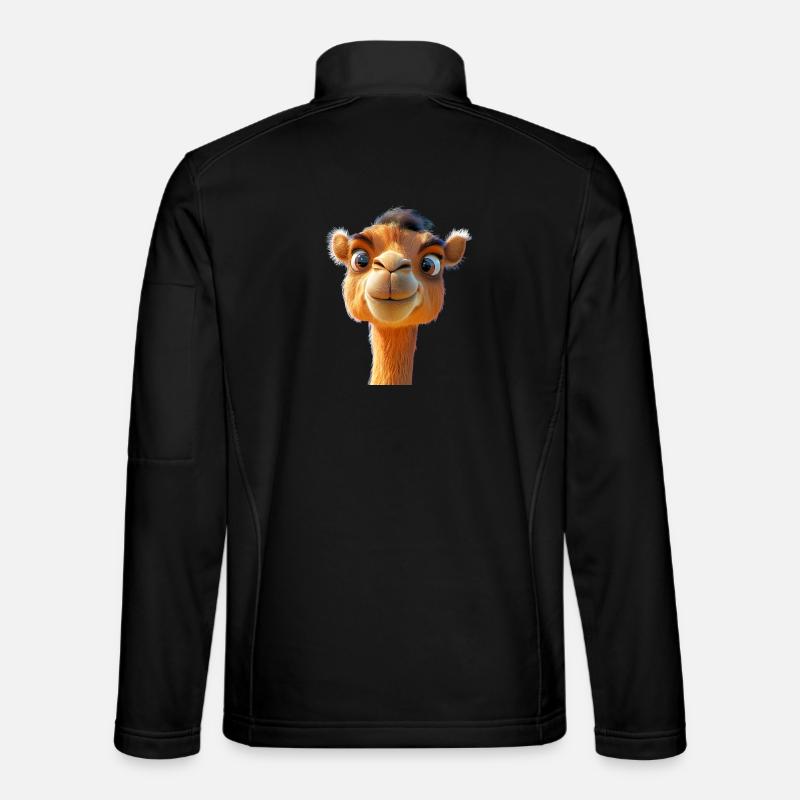 Kamel Dromedar Trampeltier Camel Geschenk Kamele Unisex Softshelljacke