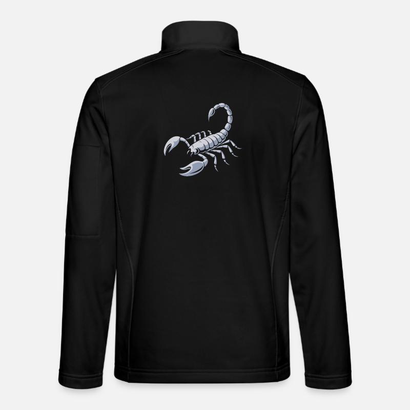 Scorpion féroce Veste en tissu softshell Unisexe