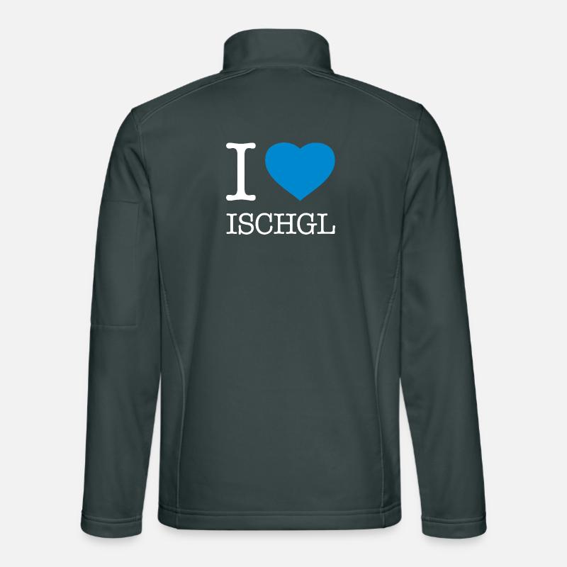 I LOVE ISCHGL Unisex Softshelljacke