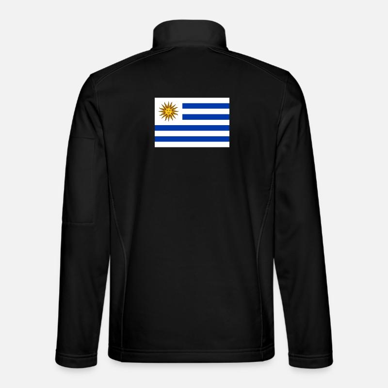 Uruguay - Unisex Softshelljacke - Schwarz