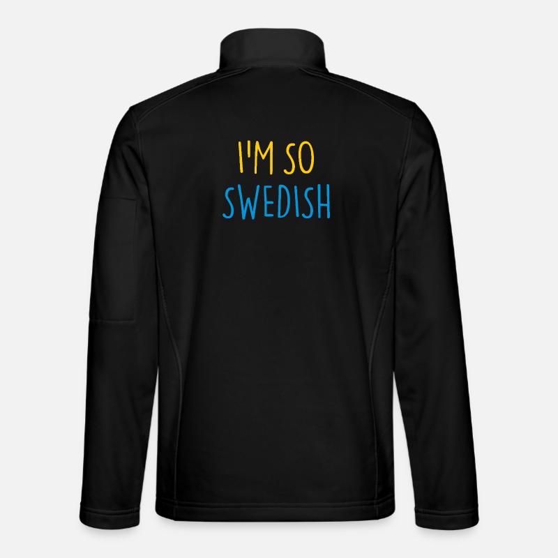 I'M SO SWEDISH Sweden Schweden - Unisex Softshell Jacket - black