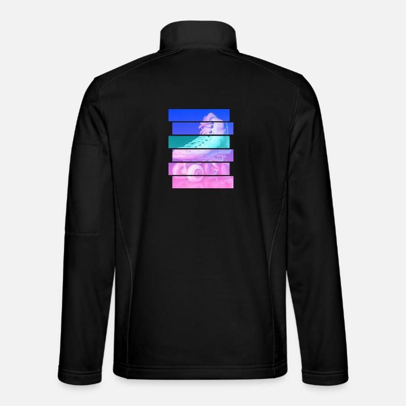 Patin à roulettes Veste en tissu softshell Unisexe