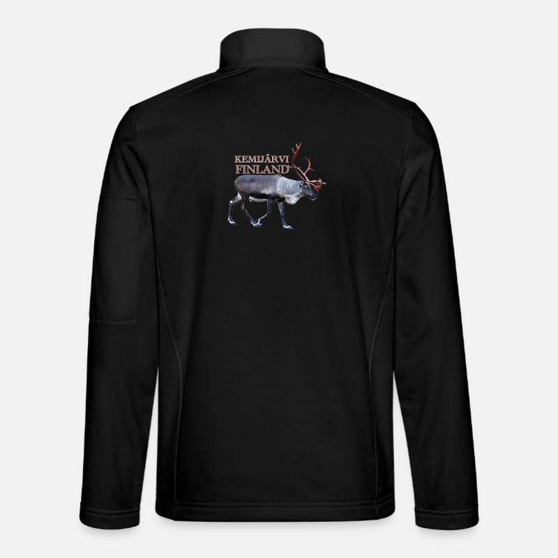 Kemijarvi - Softshelljacka unisex - svart