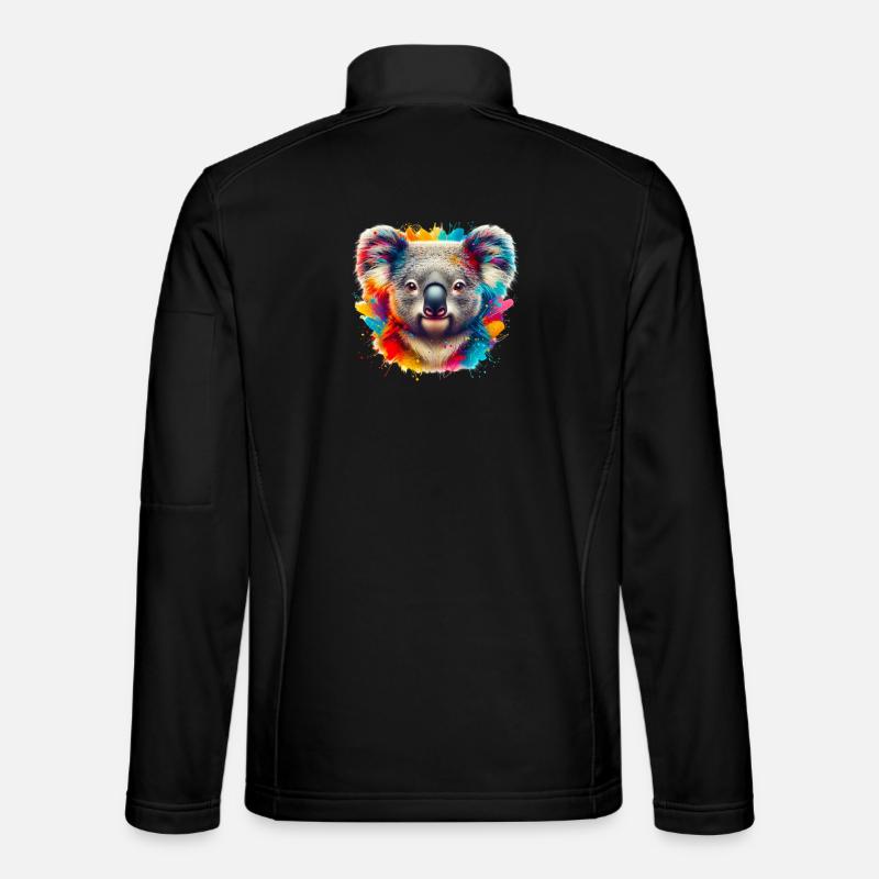 Koala - Unisex Softshell Jacket - black