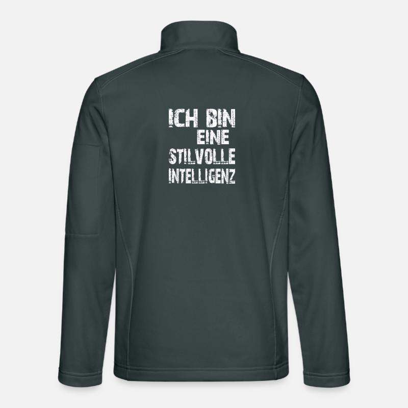 AI Saying I'm a Stylish Intelligence Unisex Softshell Jacket