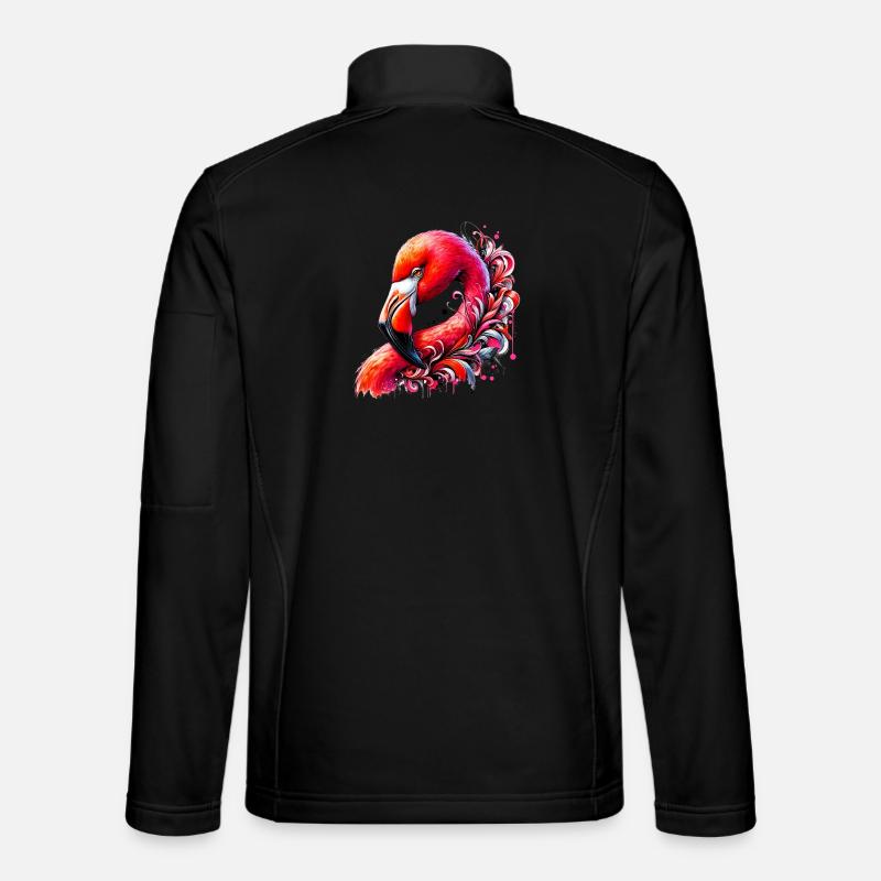 Flamingo Unisex Softshell Jacket