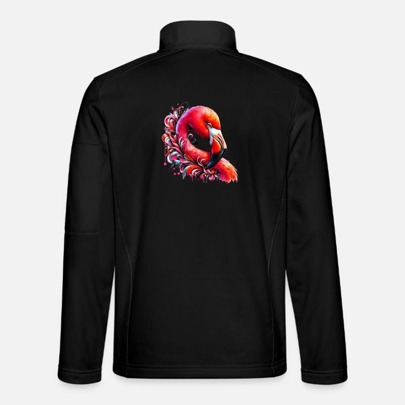 Flamingo Unisex Softshell Jacket