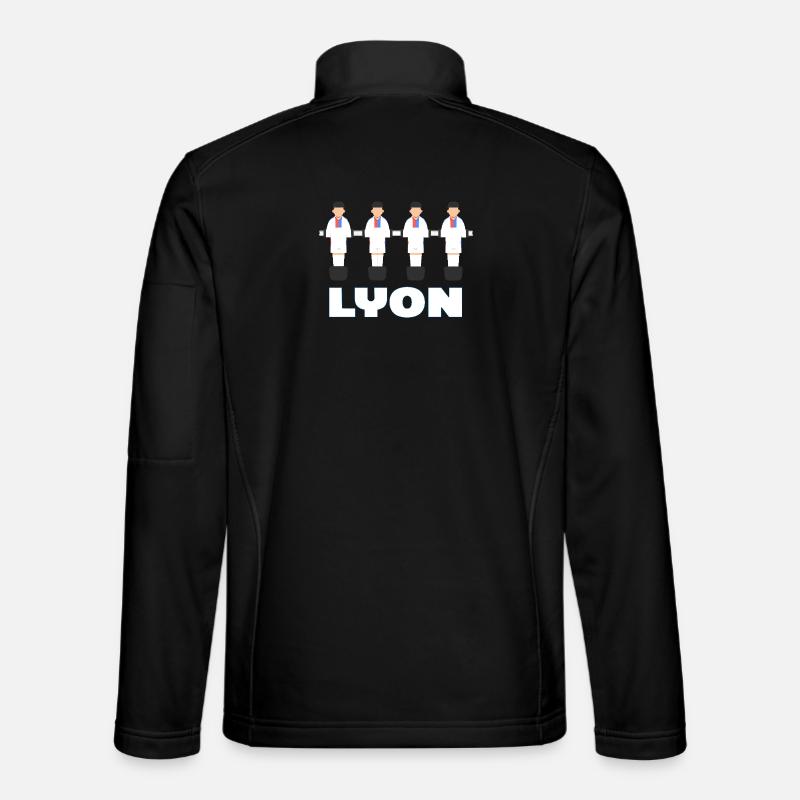 Lyon - Unisex Softshelljacke - Schwarz