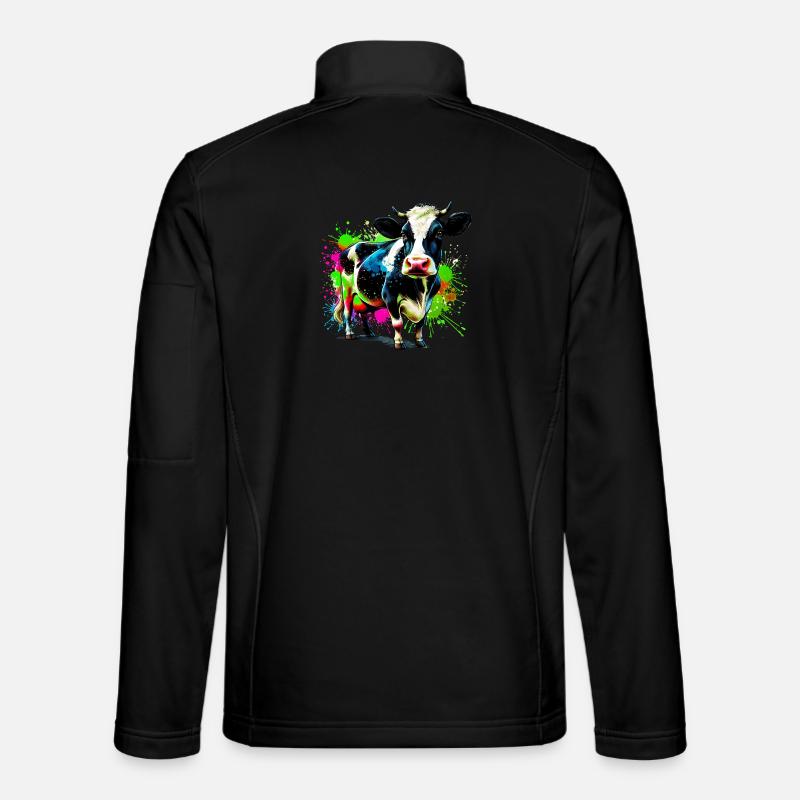 Kuh Unisex Softshelljacke