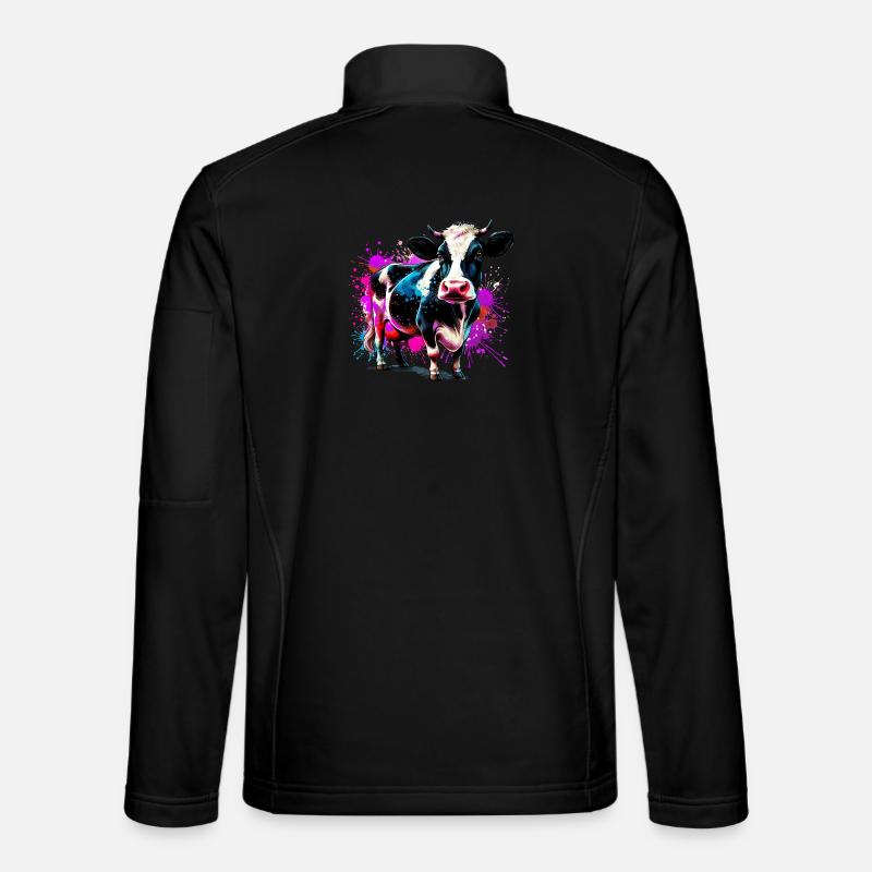 Kuh Unisex Softshelljacke