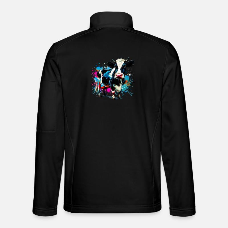Vache Veste en tissu softshell Unisexe