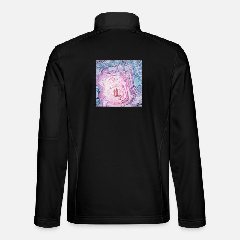Mystical place - Unisex Softshell Jacket - black