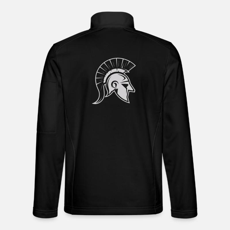 Spartan Warrior - Unisex Softshell Jacket - black