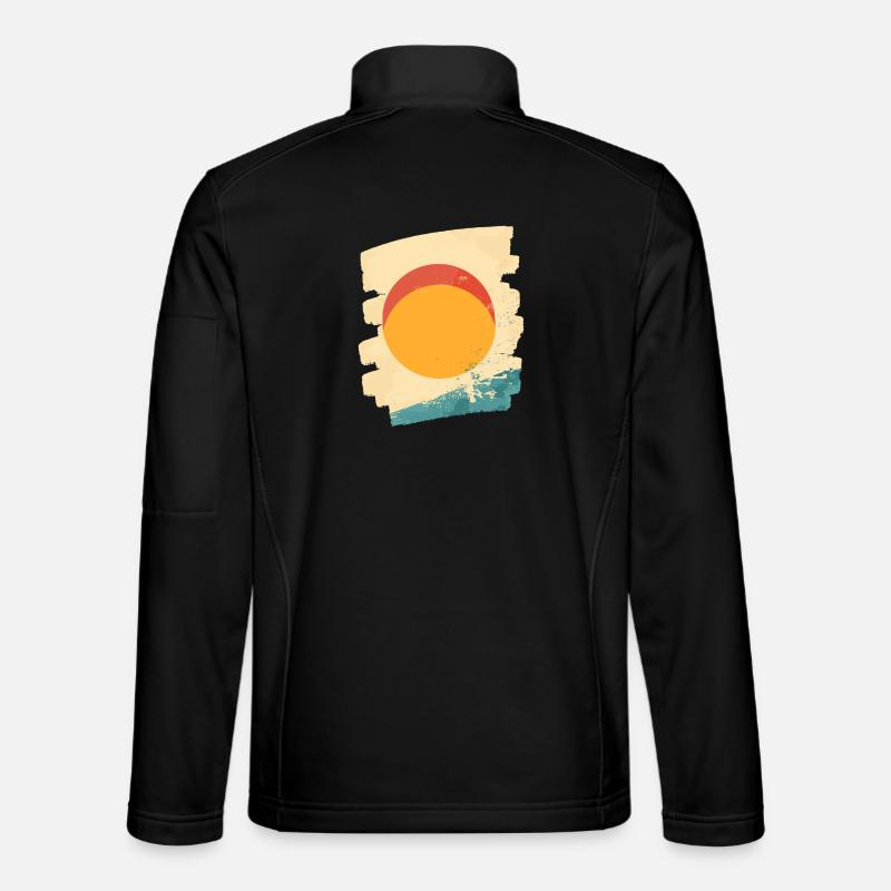 Summer Sun - Unisex Softshell Jacket - black