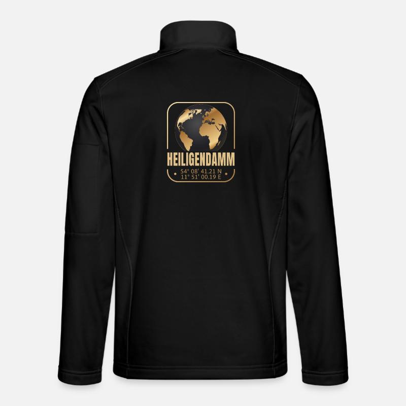 Heiligendamm - Unisex Softshelljacke - Schwarz
