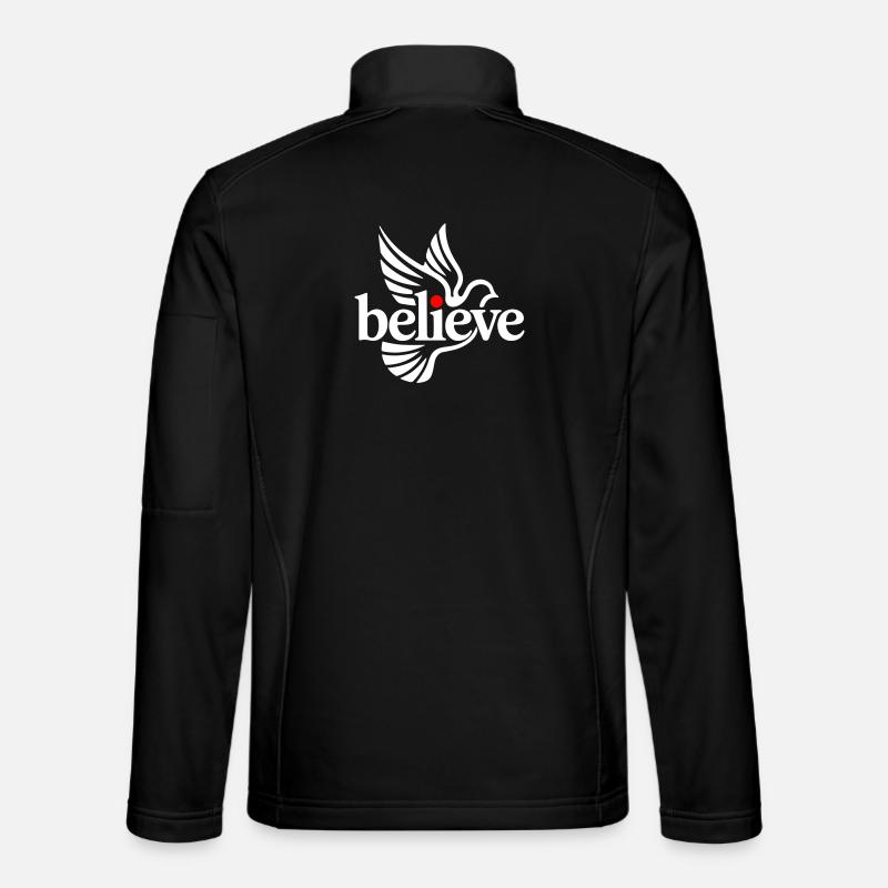 believe glaube Unisex Softshelljacke