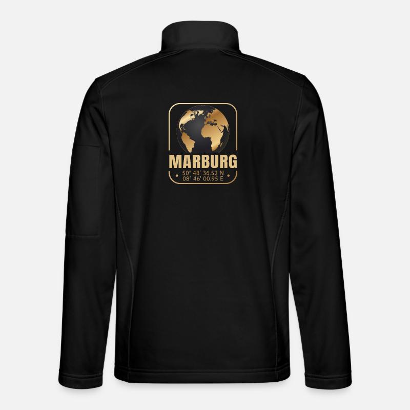 Marburg - Unisex Softshelljacke - Schwarz