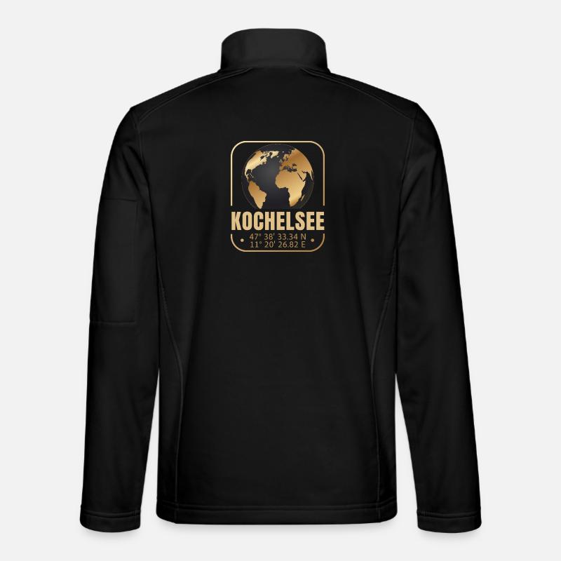Kochelsee - Unisex Softshelljacke - Schwarz