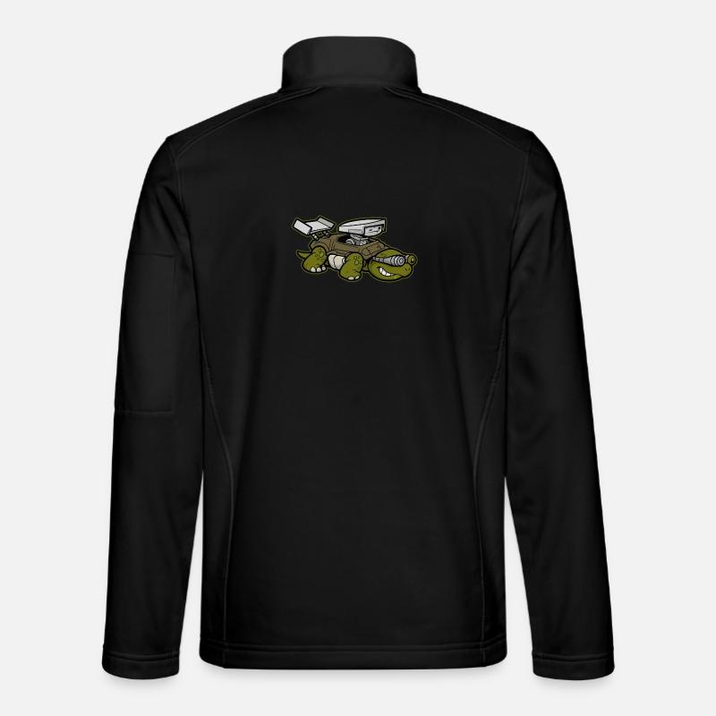 Turbo Schildkröte Hightech - Unisex Softshelljacke - Schwarz