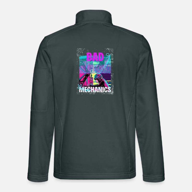 Bad Mechanics – Monkey Garage Style Unisex Softshelljacke