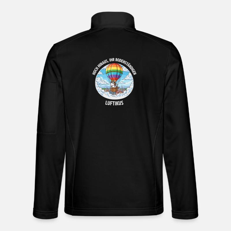 Luftikus Unicorn - Unisex Softshell Jacket - black