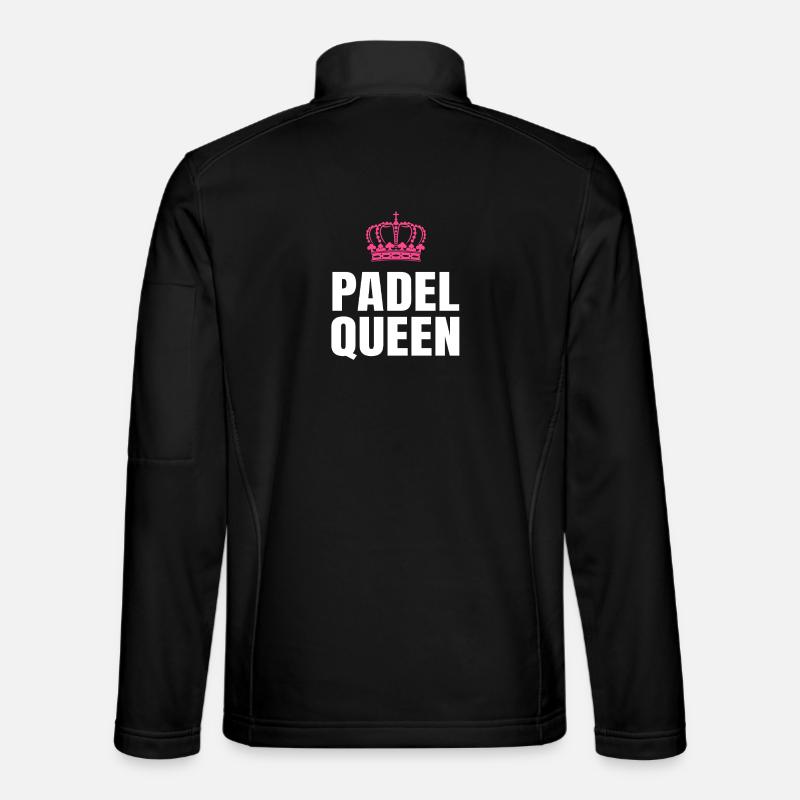 Padel-Königin - Unisex Softshelljacke - Schwarz