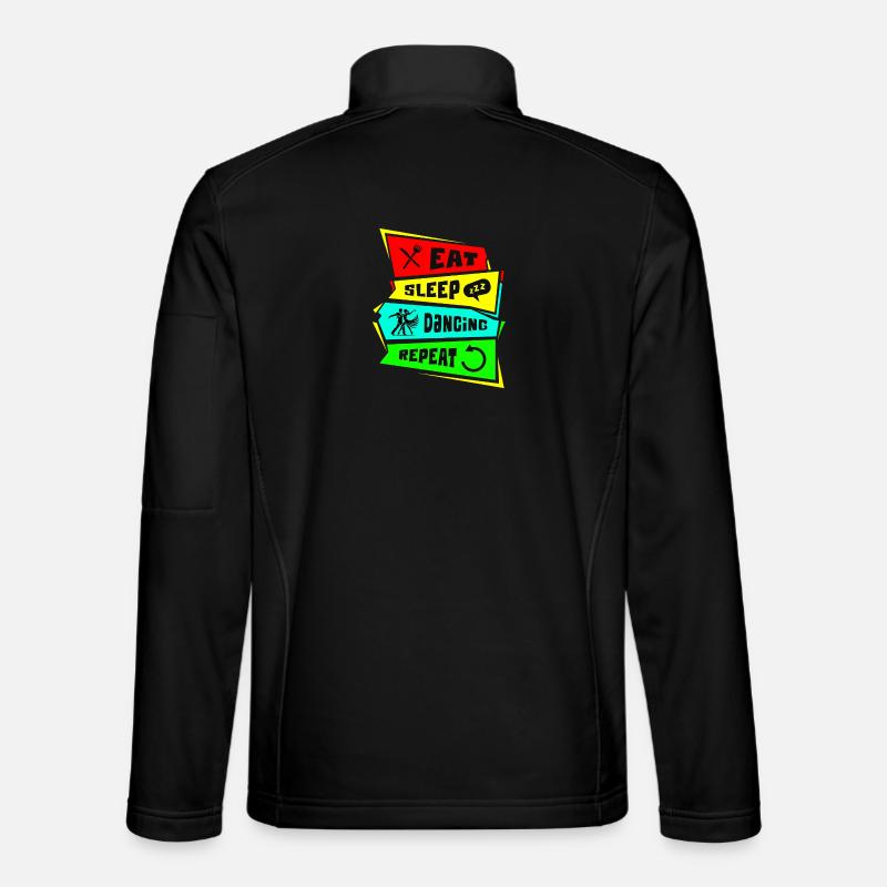 Eat, sleep, dance, repeat Unisex Softshell Jacket