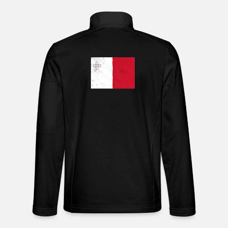 Drapeau de Malte Veste en tissu softshell Unisexe