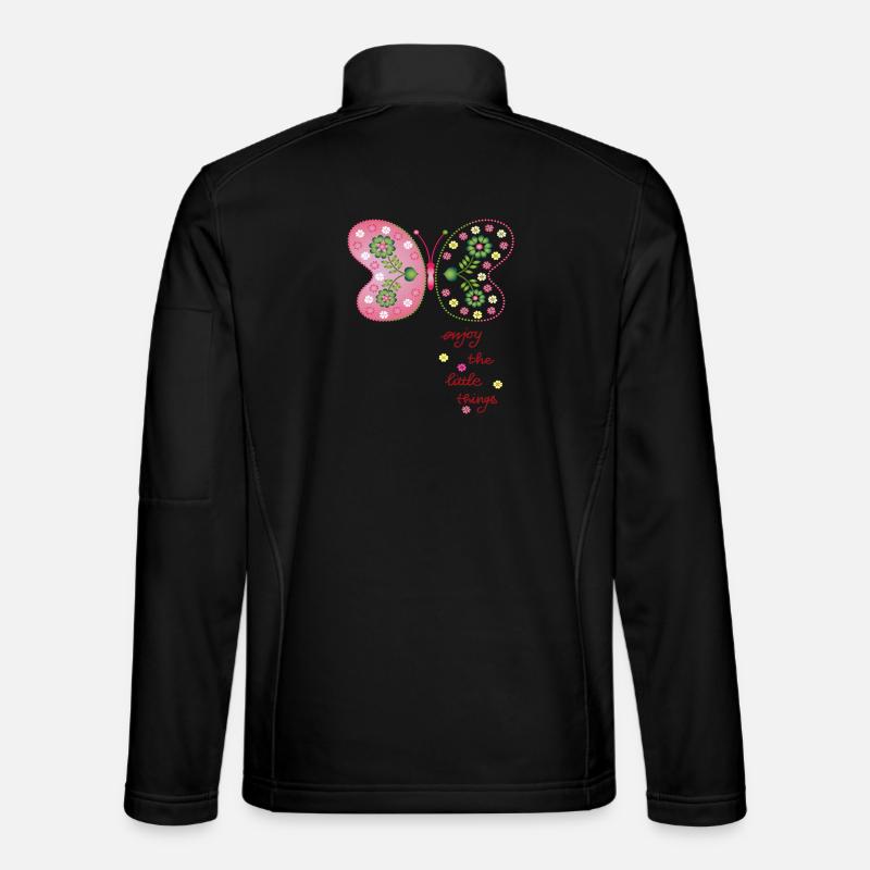 Profitez des petites choses Veste en tissu softshell Unisexe