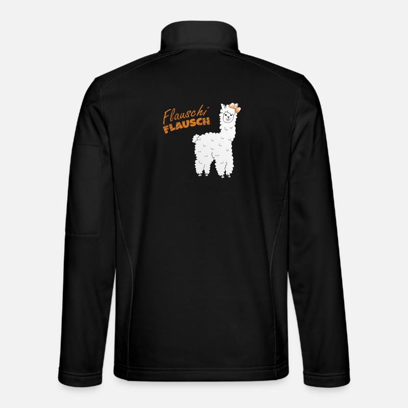 Flauschi-flausch - Unisex Softshelljacke - Schwarz