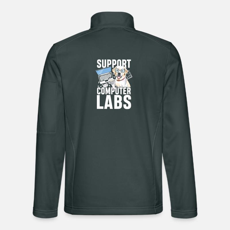 Support computer labs Unisex Softshelljacke