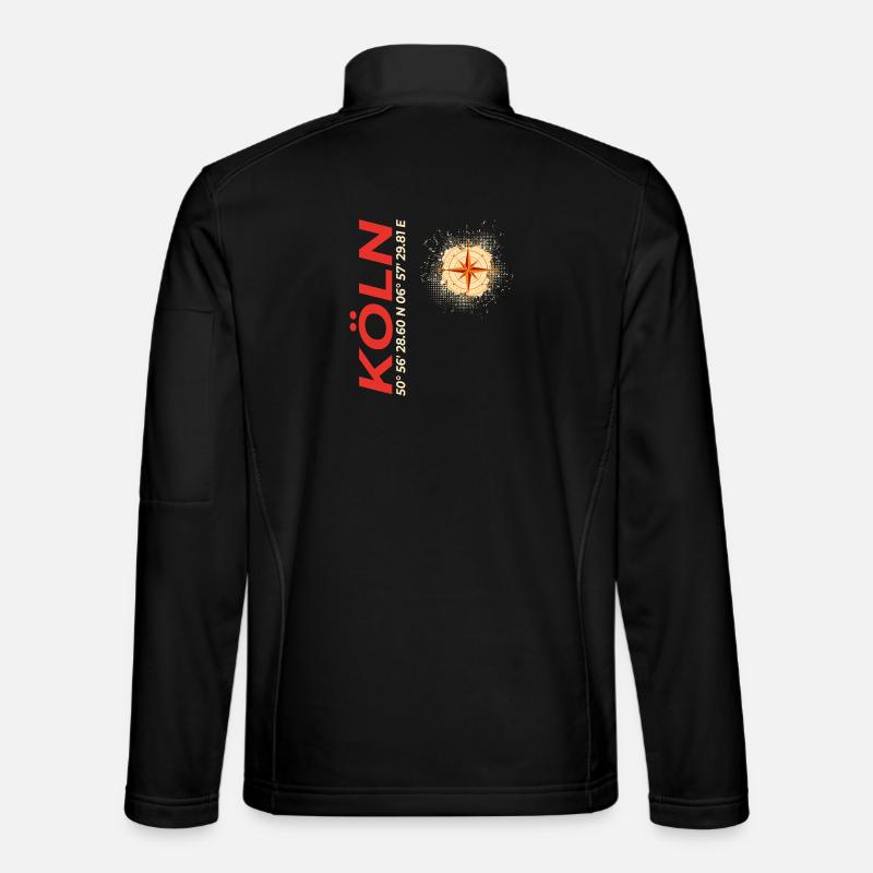 Köln - Unisex Softshelljacke - Schwarz