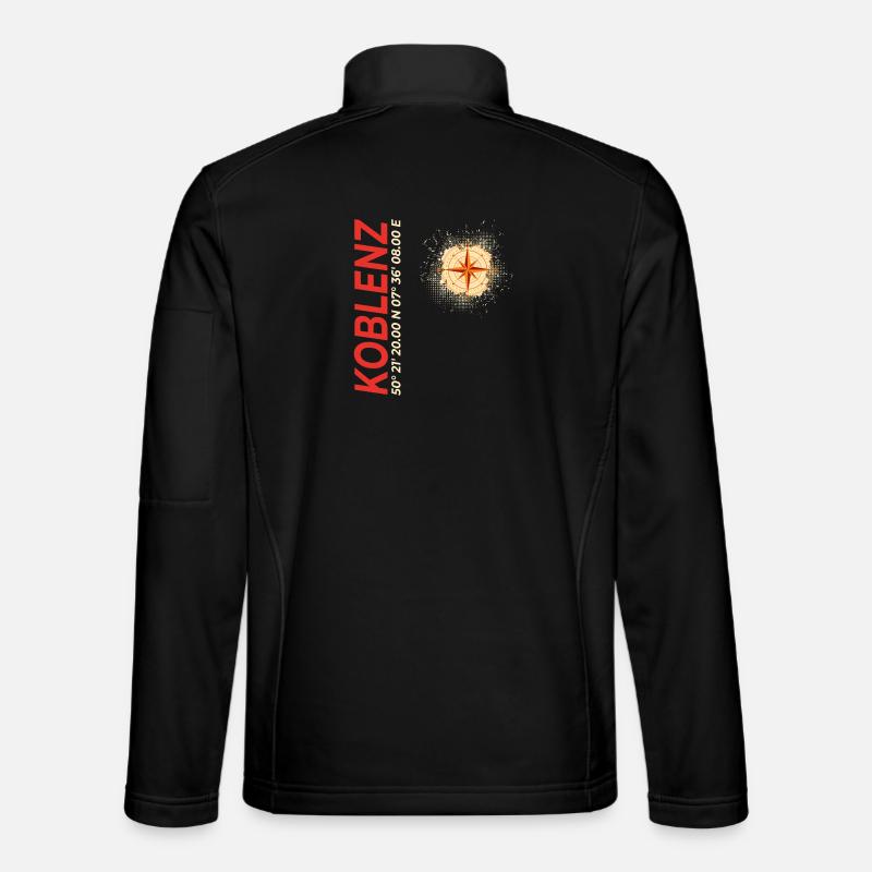 Koblenz - Unisex Softshelljacke - Schwarz
