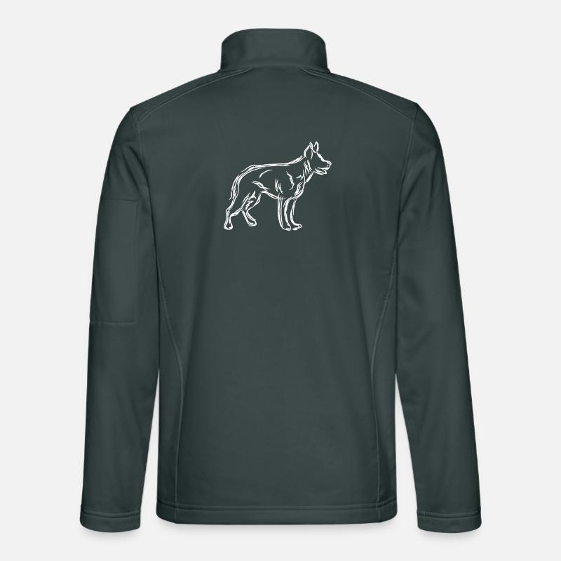 Schäferhund Unisex Softshelljacke