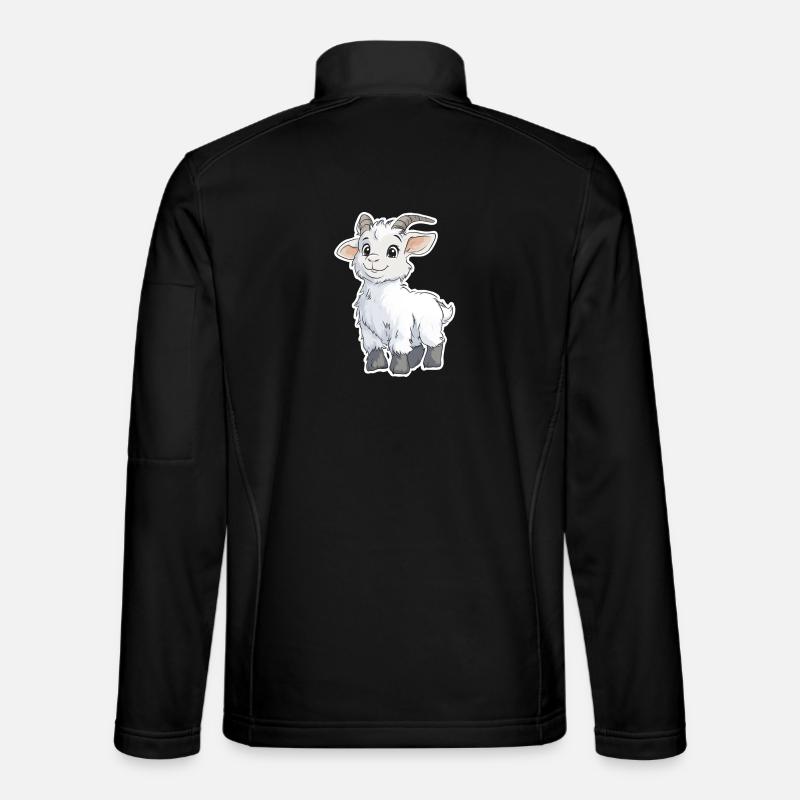 Goat - Unisex Softshell Jacket - black