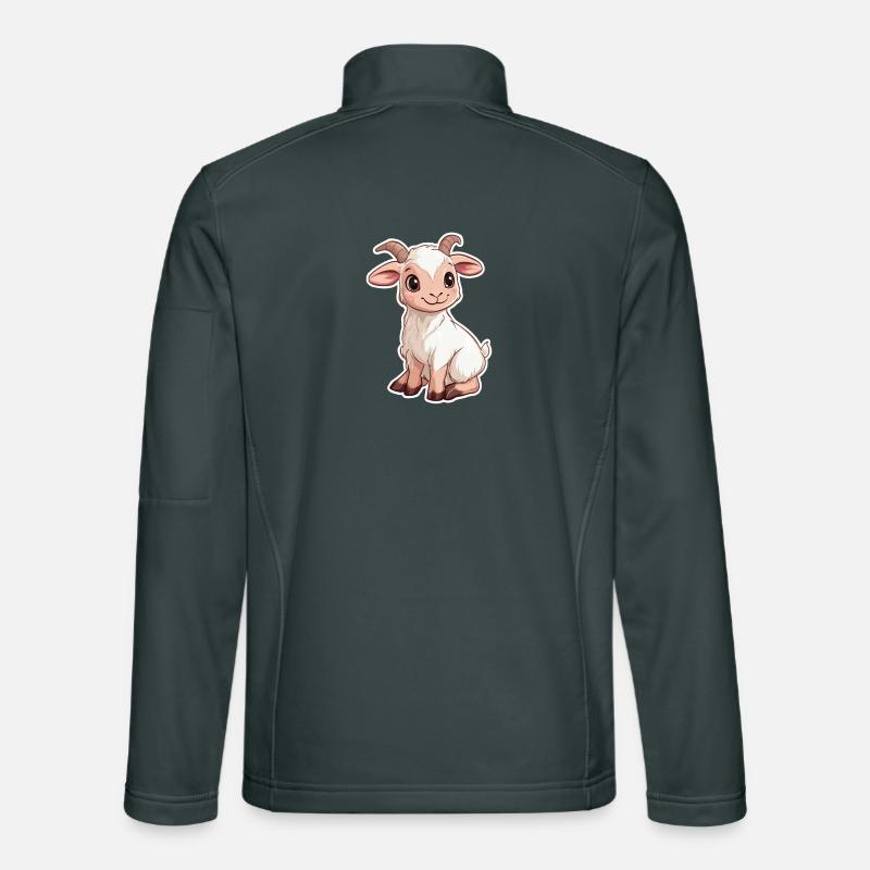 Ziege Unisex Softshelljacke
