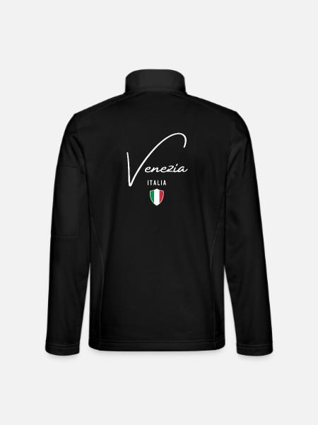 J’adore Venice, Venise souvenir - Veste en tissu softshell Unisexe - noir