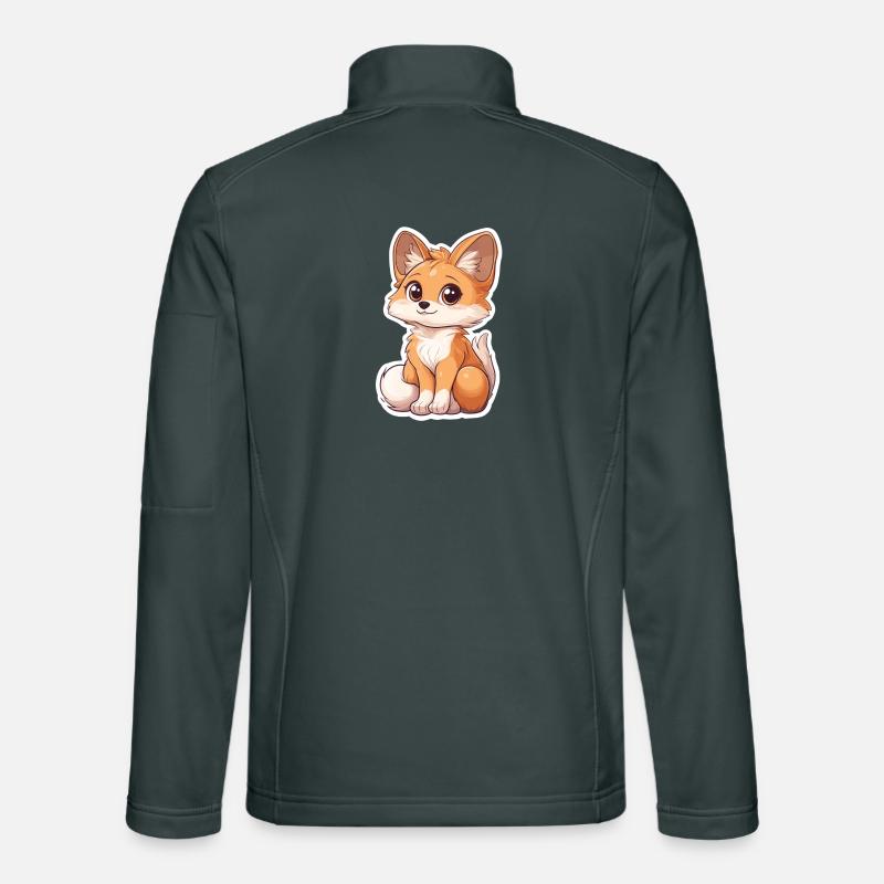 Fox Unisex Softshell Jacket