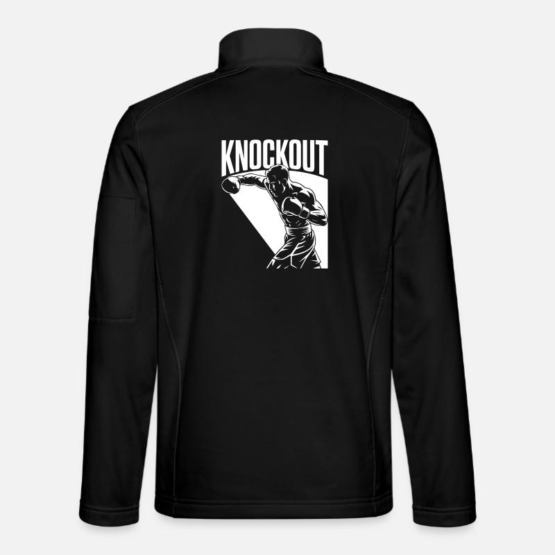 Knockout - Unisex Softshell Jacket - black