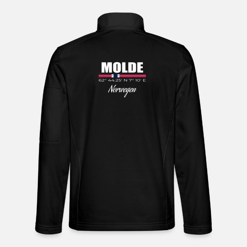Molde - Unisex Softshelljacke - Schwarz